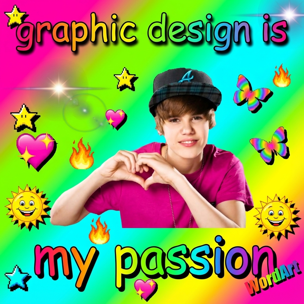Graphic design is my passion example 2